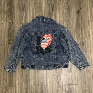 The Rolling Stones Jean Jacket size XXL